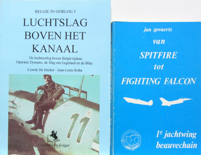Couverture de LUCHTSLAG BOVEN HET KANAAL - VAN SPITFIRE TOT FIGHTING FALCON