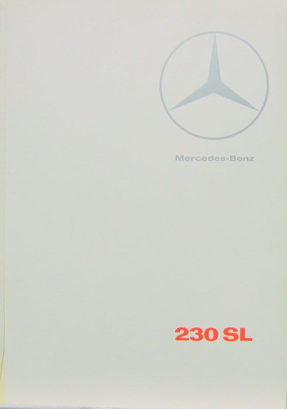 Couverture de MERCEDES 230 SL 1966