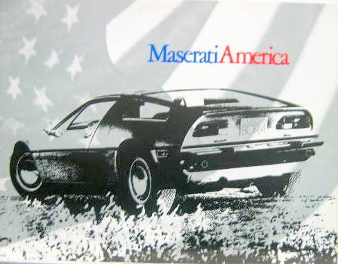 Couverture de MASERATI BORA ET MERAK USA