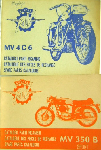 Couverture de MV 350 B -MV 4C6 CATALOGUE DE PIECES DETACHEES