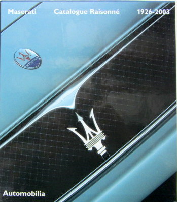 Couverture de 1926-2003 MASERATI CATALOGUE RAISONNE EN 2 VOLUMES AVEC EMBOITAGE