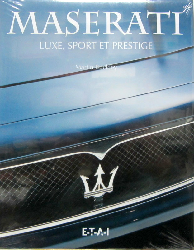 Couverture de MASERATI LUXE SPORT ET PRESTIGE