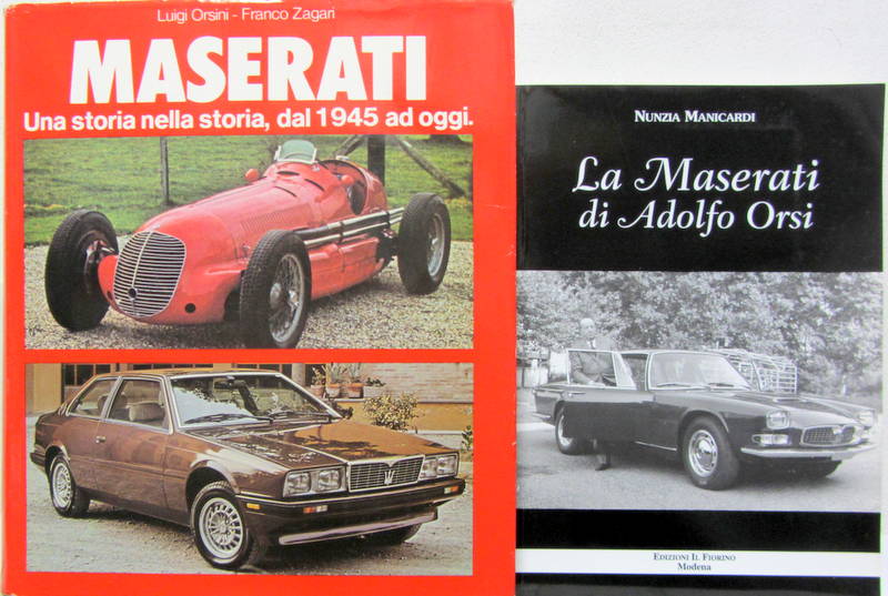 Couverture de MASERATI STORIA NELLA STORIA DAL 1945 A OGGI - LA MASERATI DI ADOLFO ORSI
