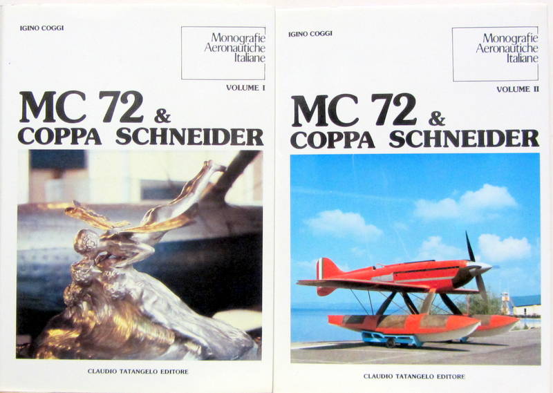 Couverture de MACCI MC 72 COPPA SCHNEIDER VOLUME 1 ET 2 EN ITALIEN AVEC EMBOITAGE