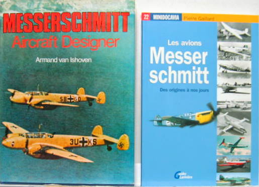 Couverture de MESSERSCHMITT AIRCRAFT DESIGNER-LES AVIONS DES ORIGINES A NOS JOURS