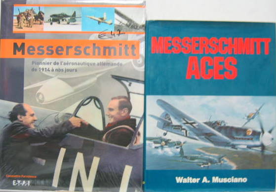 Couverture de PIONNIER DE L'AERONAUTIQUE ALLEMANDE - MESSERSCHMITT ACES