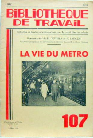 Couverture de LA VIE DU METRO