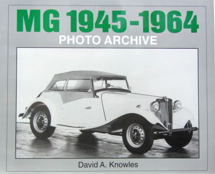 Couverture de MG 1945-1964 PHOTO ARCHIVE EN ANGLAIS
