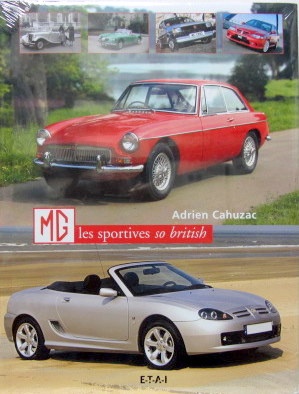 Couverture de MG LES SPORTIVES SO BRITISH LIVRE NEUF