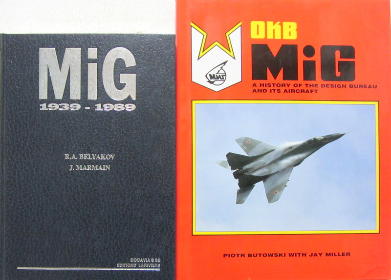 Couverture de MIG 1939-1989 DOCAVIA OKB - MIG - A HISTORY OF THE DESIGN BUREAU AND ITS AIRCRAFT