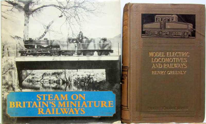 Couverture de STEAM ON BRITAIN'S MINIATURE RAILWAYS - MODEL ELECTRIC LOCOMOTIVES AND RAILWAYS 1930 ENVIRON EN ANGLAIS