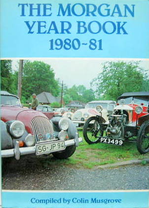 Couverture de THE MORGAN YEAR BOOK 1980-81 EN ANGLAIS