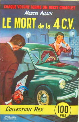 Couverture de LE MORT DE LA 4 CV ROMAN