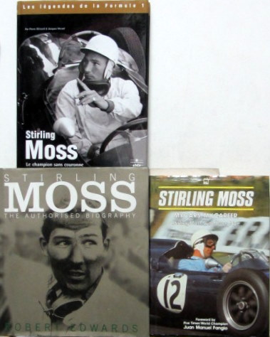 Couverture de STIRLING MOSS THE AUTHORISED BIOGRAPHY LE CHAMPION SANS COURONNE MY CARS MY CAREER AU CHOIX