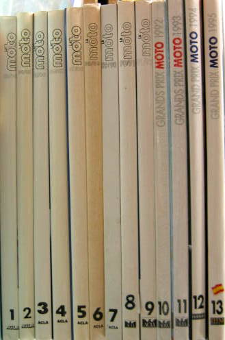 Couverture de 1983 - 1995 LA MOTO GRAND PRIX MOTO N°1 A 13 AU CHOIX