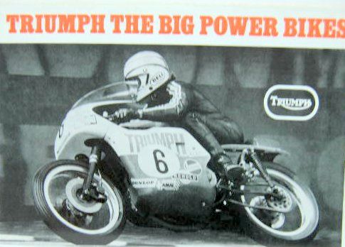 Couverture de 1972 TRIUMPH DAYTONA TIGER BONNEVILLE TRIDENT