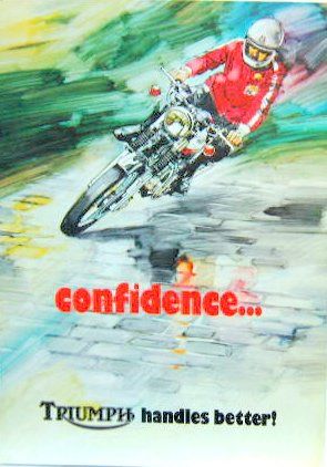 Couverture de TRIUMPH 750 TIGER BONNEVILLE SAINT
CONFIDENCE
