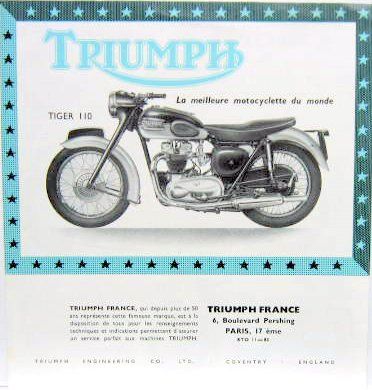 Couverture de 1957 TRIUMPH TWENTY ONE SPEED TWIN
THUNDERBIRD TIGER