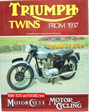 Couverture de TRIUMPH TWINS FROM 1937