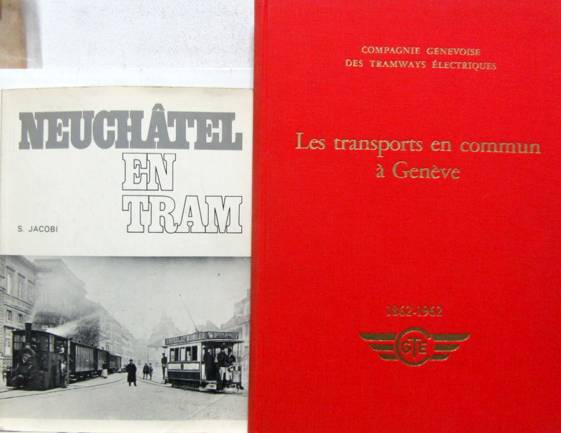Couverture de NEUCHATEL EN TRAM - LES TRANSPORTS EN COMMUN A GENEVE 1862 1962