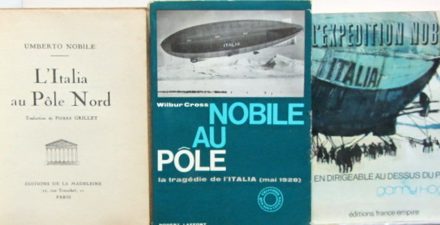 Couverture de L'ITALIA AU POLE NORD - NOBILE AU POLE - L'EXPEDITION NOBILE AU CHOIX