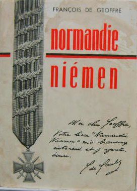 Couverture de NORMANDIE NIEMEN DE F.DE JEOFFRE