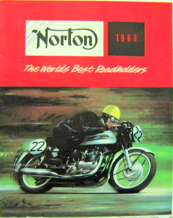 Couverture de 1963 NORTON GAMME EN ANGLAIS