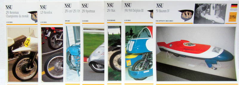 Couverture de NSU FICHES 1947-1956