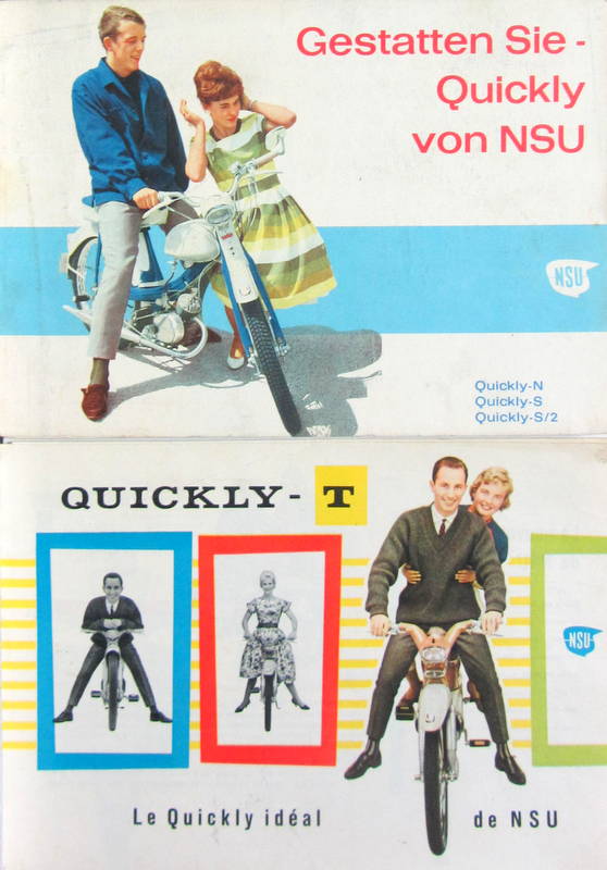 Couverture de GESTATTEN SIE QUICKLY VON NSU N- S- S/2 - QUICKLY T IDEAL  CATALOGUE