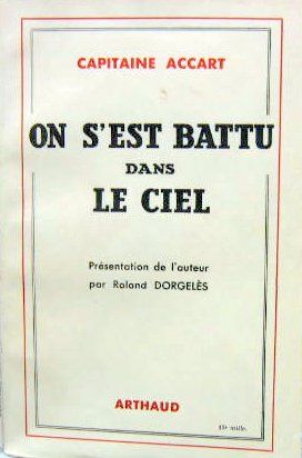 Couverture de ON S'EST BATTU DANS LE CIEL