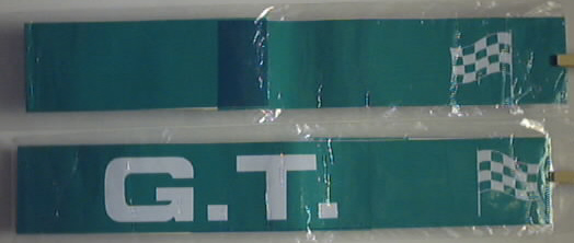 Couverture de GT PARE SOLEIL DE COULEUR BLEUE OU VERTE DES ANNEES 1970-80 ENVIRON ENCORE DANS SON EMBALLAGE POUR OPEL GT OU AUTRE GT