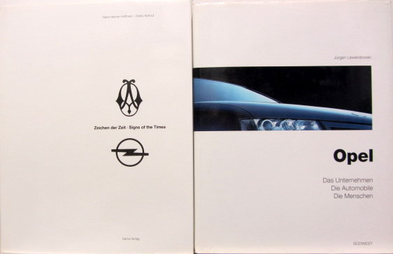 Couverture de OPEL ZEICHEN DER ZEIT SOGNS OF THE TIMES - DAS UNTENEHMEN DIE AUTOMOBILE AU CHOIX