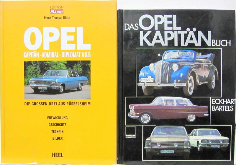 Couverture de OPEL KAPITAN ADMIRAL DIPLOMAT A ET B - KAPITAN