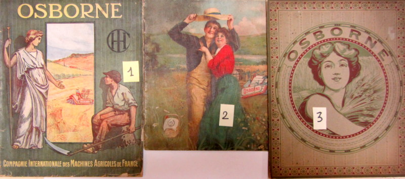 Couverture de OSBORNE  ET TRACTEUR LOCOMOBILE MOTEUR CIMA CATALOGUE