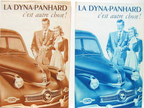 Couverture de PANHARD DYNA X TYPE 110 CATALOGUE BLEU OU MARRON AU CHOIX
