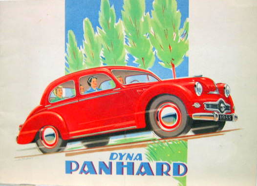 Couverture de 1953 PANHARD DYNA X 3-4-5- CV ET JUNIOR CATALOGUE