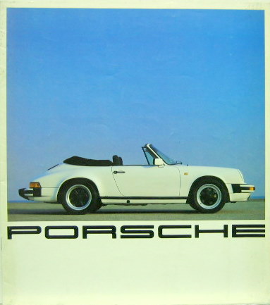 Couverture de PORSCHE GAMME  CATALOGUE EN MULTILANGUES