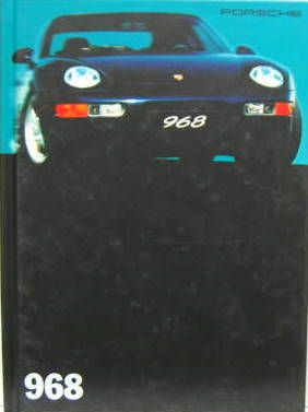 Couverture de 1993-8 PORSCHE 968 CATALOGUE