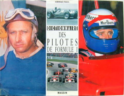 Couverture de DICTINNAIRE DES PILOTES DE FORMULE 1