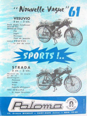 Couverture de 1961 PALOMA VESUVIO STADA PROSPECTUS