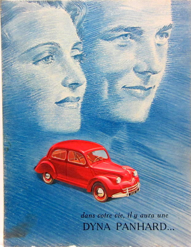 Couverture de 1949 PANHARD DYNA X CATALOGUE