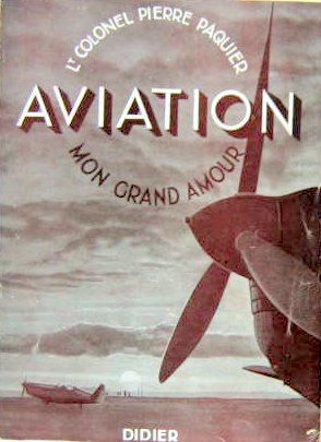 Couverture de AVIATION MON GRAND AMOUR 
LtPIERRE PAQUIER