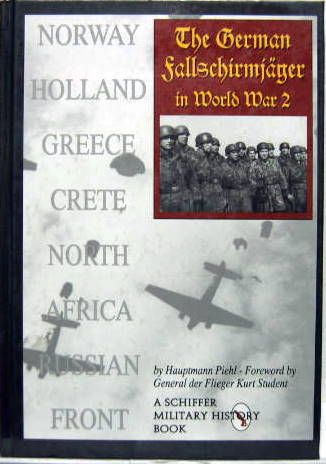 Couverture de THE GERMAN FALLSCIRMJÄGER IN WORLD WAR II