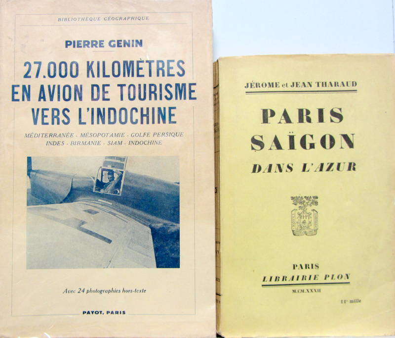 Couverture de 1941 27000 KM EN AVION DE TOURISME VERS L'INDOCHINE - 1932 PARIS SAIGON DANS L'AZUR