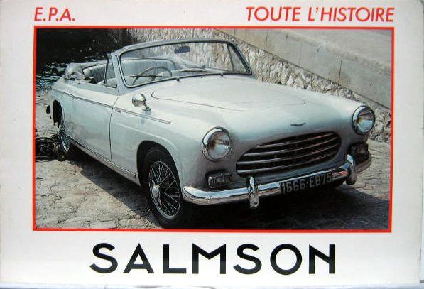 Couverture de SALMSON TOUTE L'HISTOIRE - SALMSON STORY DE C.DRAPER
