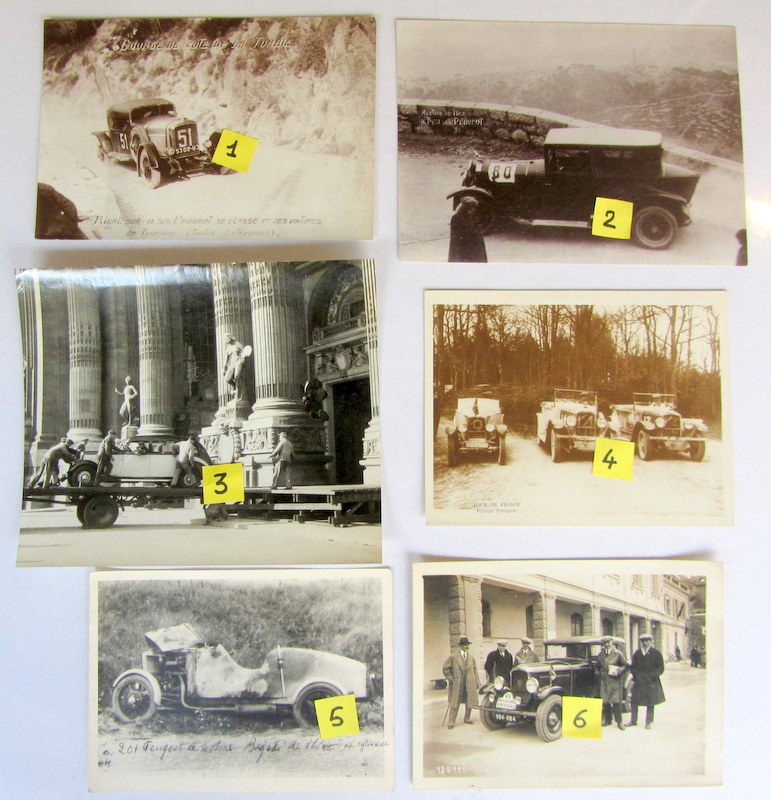 Couverture de PEUGEOT PHOTOS DIVERSES ENVIRON 1925-1930