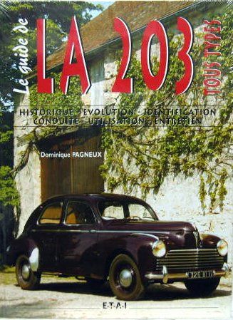 Couverture de LE GUIDE DE LA 203 TOUS TYPES