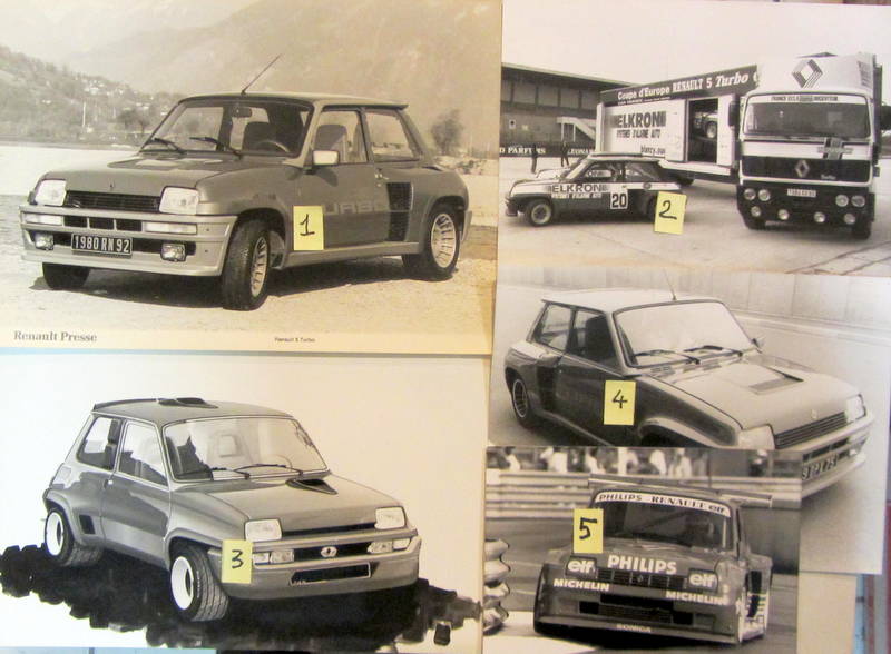 Couverture de RENAULT 5 TURBO PHOTOS
