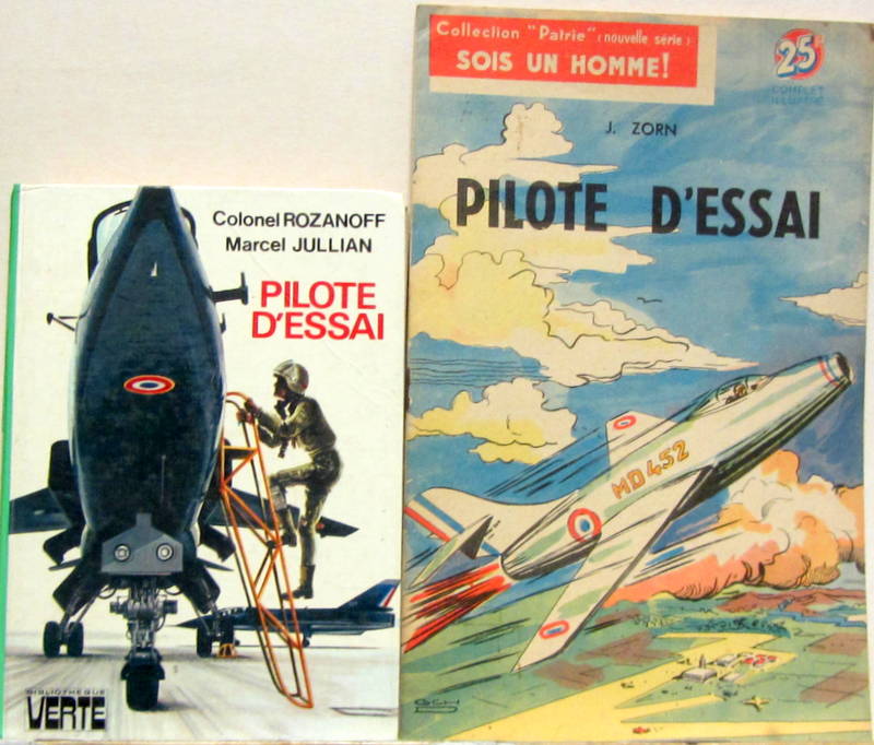 Couverture de PILOTE D'ESSAIROZANOFF JULLIAN - ZORN