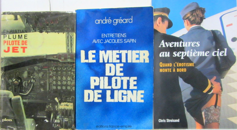 Couverture de PILOTE DE JET LE METIER DE PILOTE DE LIGNE AVENTURES AU SEPTIEME CIEL